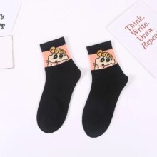 Kawaii Crayon Shin-Chan Cartoon Casual Funny Socks Kawaii Crayon Shin-Chan Cartoon Casual Funny Socks