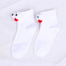 Big Eyes Patterned Candy Colors Cartoon Funny Socks Big Eyes Patterned Candy Colors Cartoon Funny Socks