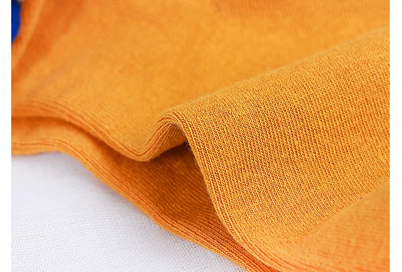 Big Eyes Patterned Candy Colors Cartoon Funny Socks