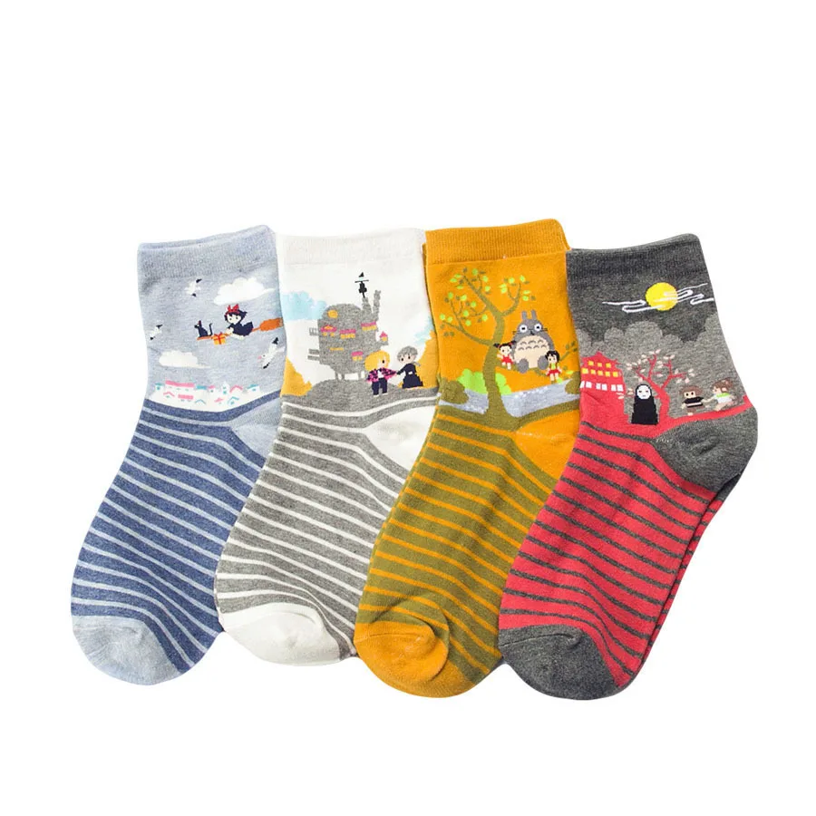Kawaii Cartoon Soft Comfortable Socks