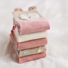 5 Pairs Kawaii Cartoon Totoro Soft Comfortable Socks 5 Pairs Kawaii Cartoon Totoro Soft Comfortable Socks