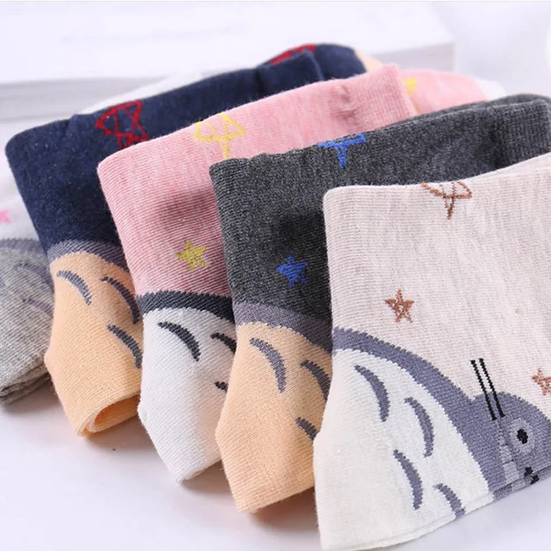 Anime Totoro Kawaii Short Socks For Women