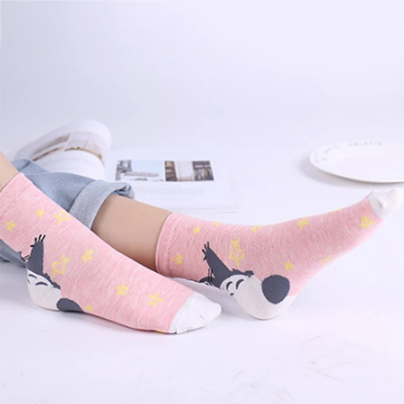 Anime Totoro Kawaii Short Socks For Women