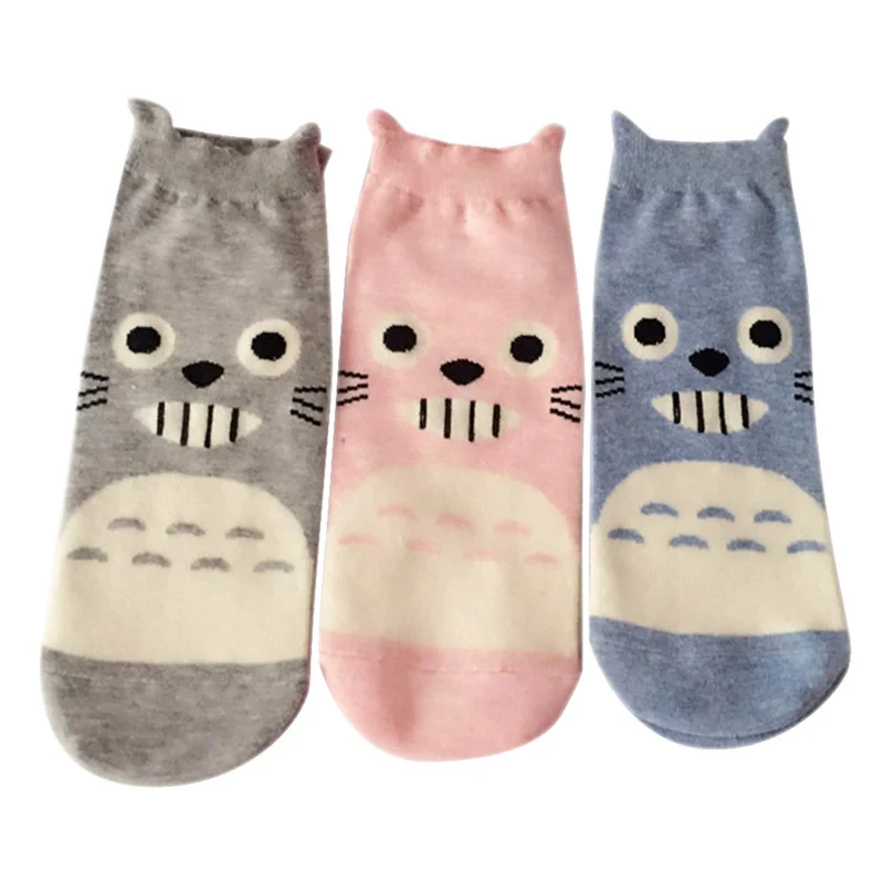 Kawaii Cartoon Totoro Animal Style Socks