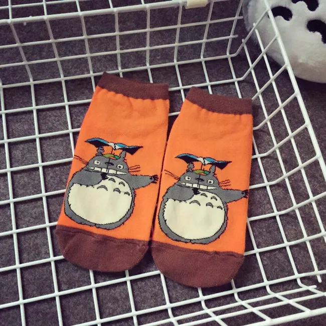 Totoro Cartoon Pattern Kawaii Socks