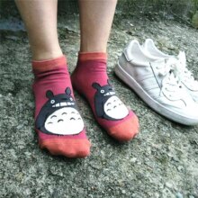 Totoro Cartoon Pattern Kawaii Socks Totoro Cartoon Pattern Kawaii Socks