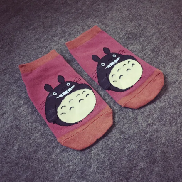 Totoro Cartoon Pattern Kawaii Socks