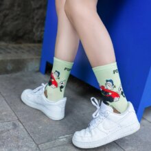 Spinach Popeye Olive Cartoon Kawaii Short Socks Spinach Popeye Olive Cartoon Kawaii Short Socks