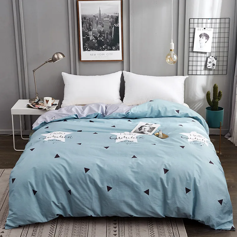 Duvet Cover Kawaii Soft Cotton Bed Set