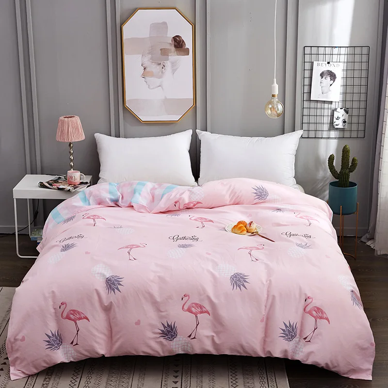 Duvet Cover Kawaii Soft Cotton Bed Set
