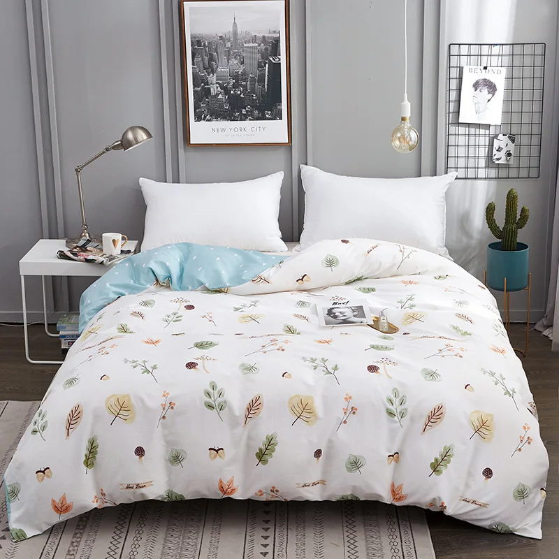 Duvet Cover Kawaii Soft Cotton Bed Set