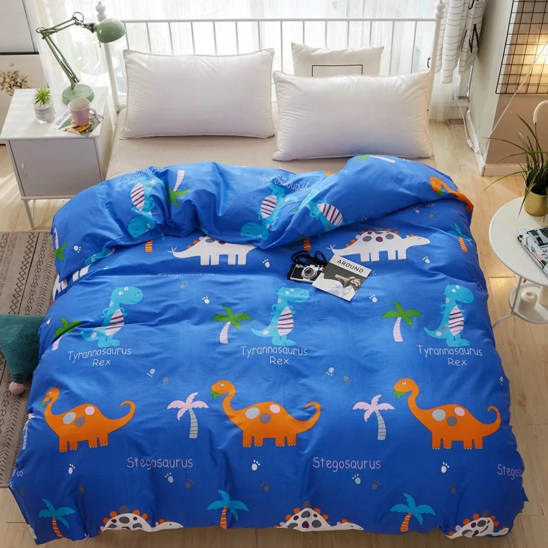 Duvet Cover Kawaii Soft Cotton Bed Set