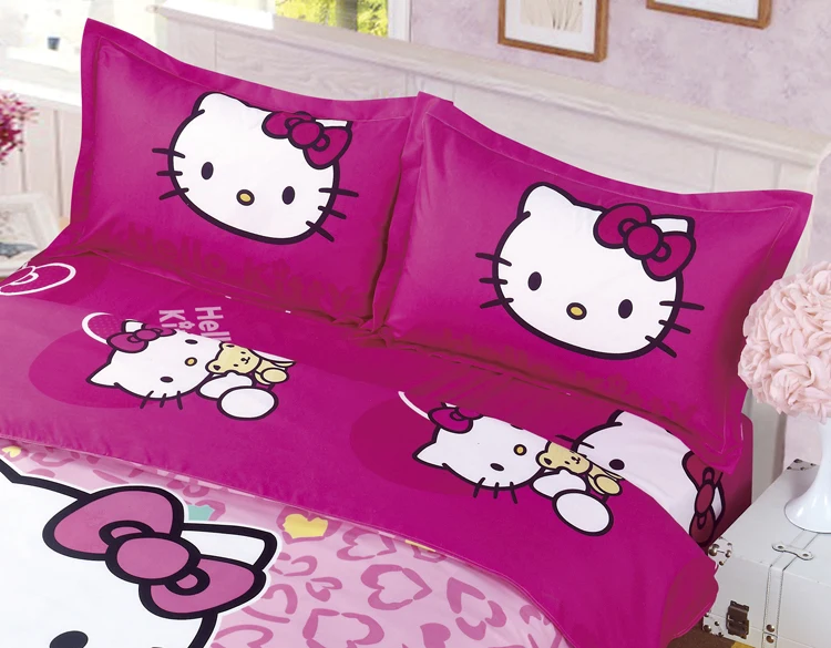 Cartoon Soft Cotton Duvet Cover Bedding Set