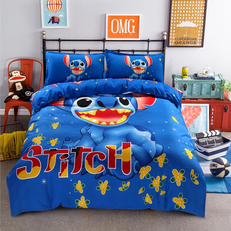 Cartoon Soft Cotton Duvet Cover Bedding Set