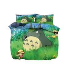 Totoro Duvet Cover Queen & King Comfortable Bedding Set Totoro Duvet Cover Queen & King Comfortable Bedding Set