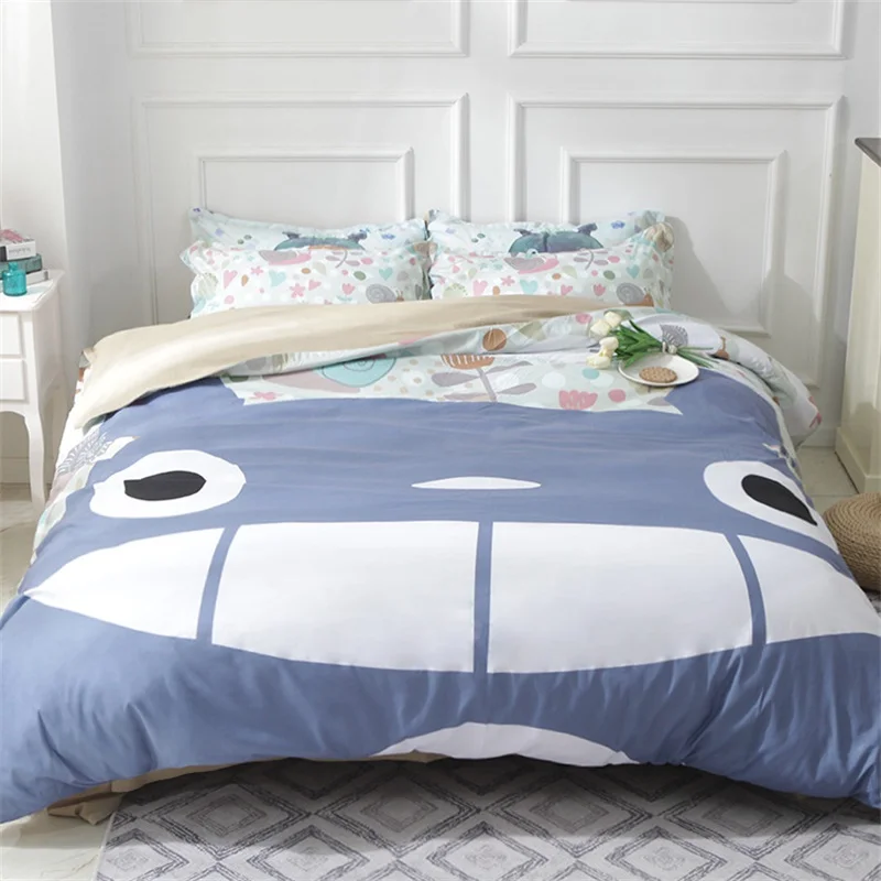 Anime Cat Kawaii Duvet Cover Bedding Set