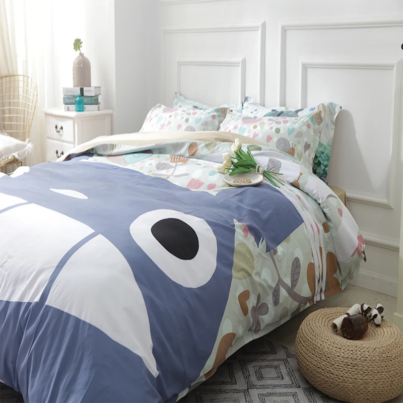 Anime Cat Kawaii Duvet Cover Bedding Set
