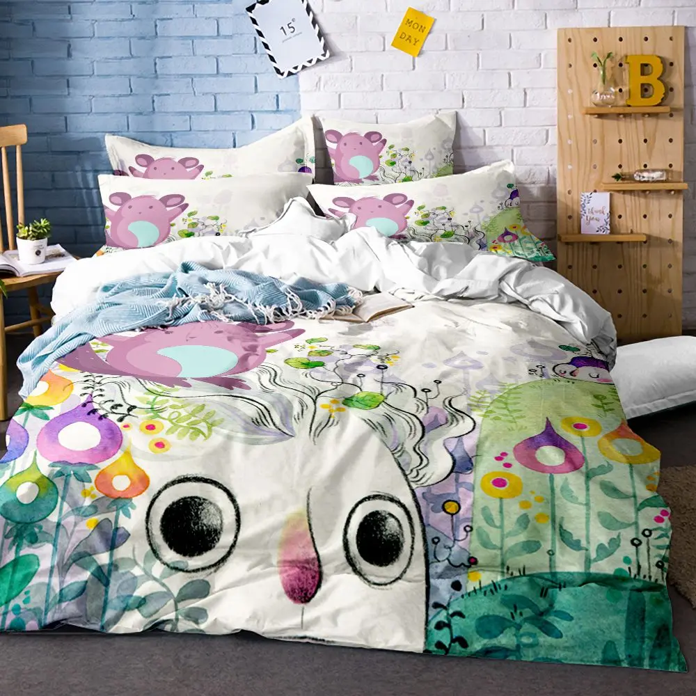 Totoro Anime Duvet Cover Bedding Set