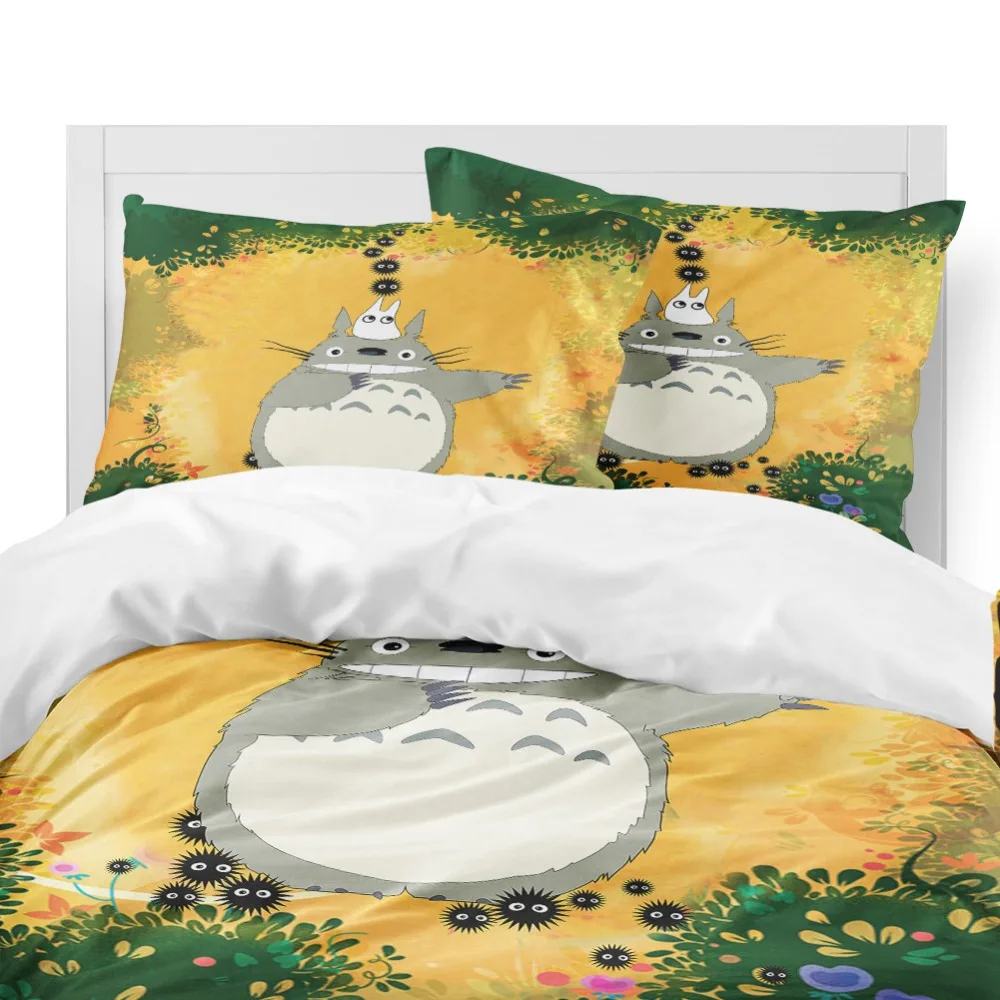Totoro Anime Duvet Cover Bedding Set