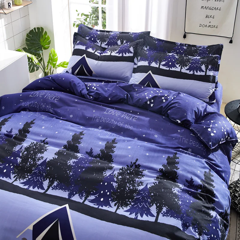 Pastoral Style Duvet Cover Bedclothes