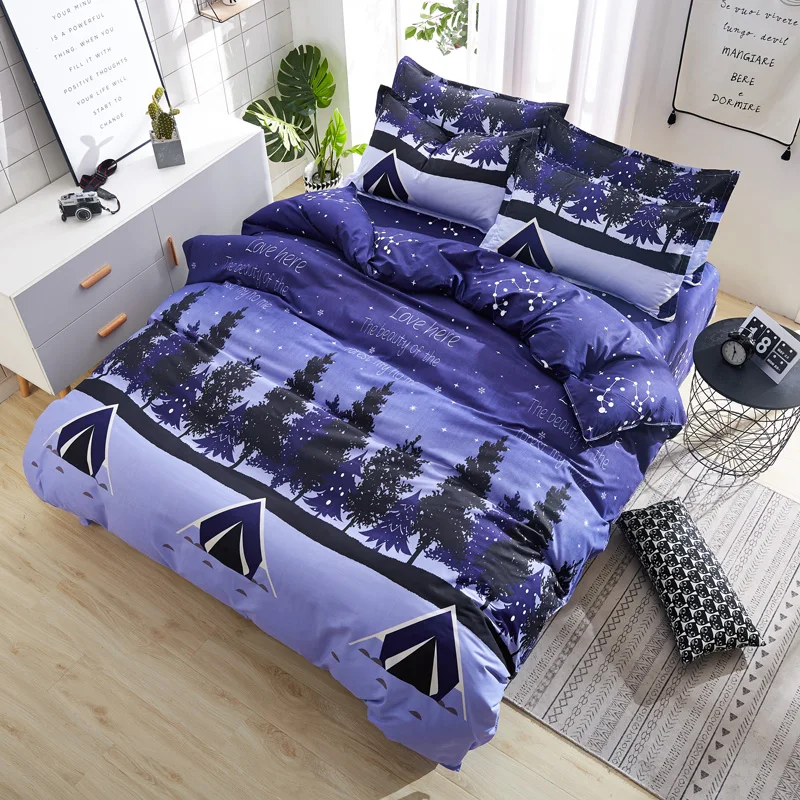 Pastoral Style Duvet Cover Bedclothes