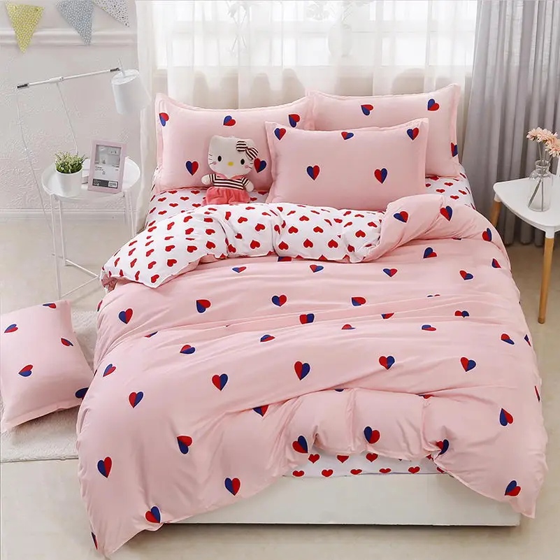 Cute Printing Luxury Comfortable Duvet Cover Bedding Set