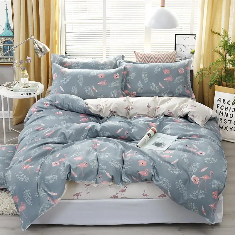 Cute Printing Luxury Comfortable Duvet Cover Bedding Set