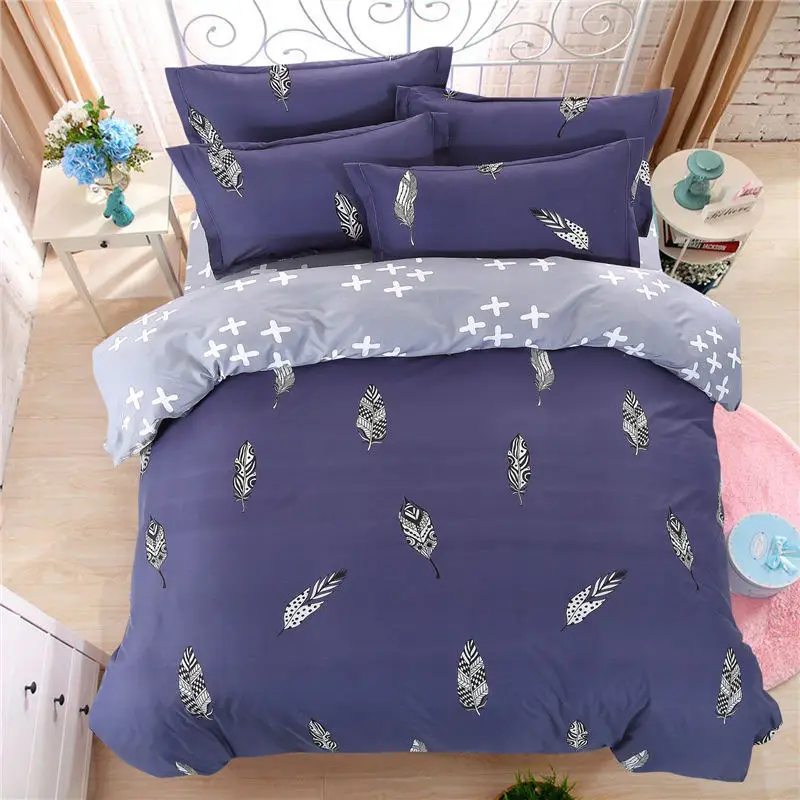 Cartoon Duvet Bed Cover With Pillowcases Cartoon Duvet Bed Cover With Pillowcases