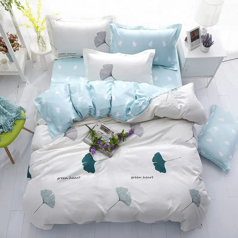 Cartoon Duvet Bed Cover With Pillowcases Cartoon Duvet Bed Cover With Pillowcases