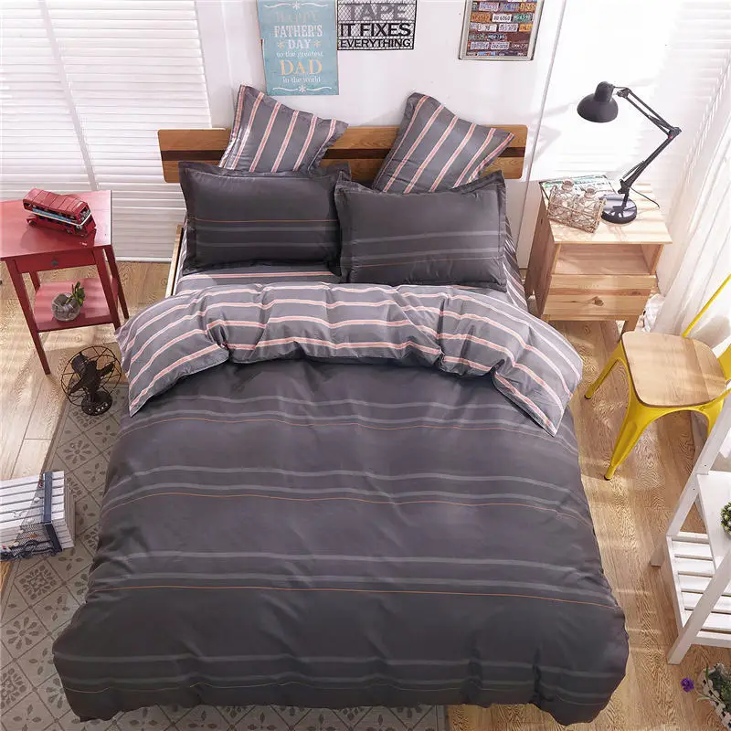 Cartoon Duvet Bed Cover With Pillowcases Cartoon Duvet Bed Cover With Pillowcases