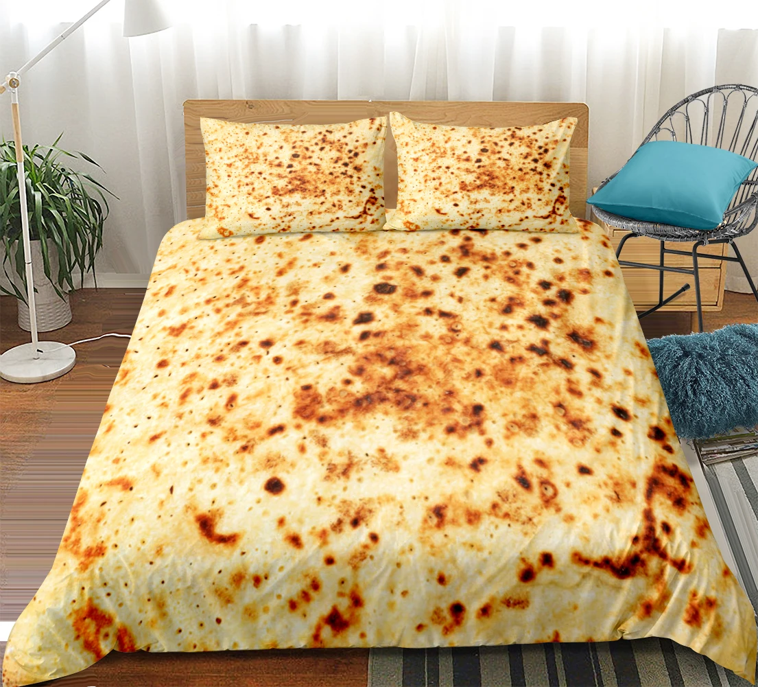Burrito Food Duvet Cover Bedding Set Burrito Food Duvet Cover Bedding Set