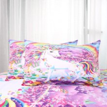 Unicorn Rainbow Duvet Cover Bedding Set Unicorn Rainbow Duvet Cover Bedding Set