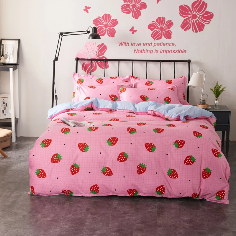 Cute Cartoon Soft Duvet Cover Bedclothes