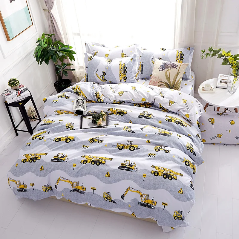 Cute Cartoon Soft Duvet Cover Bedclothes