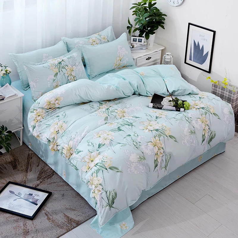 Cute Cartoon Soft Duvet Cover Bedclothes