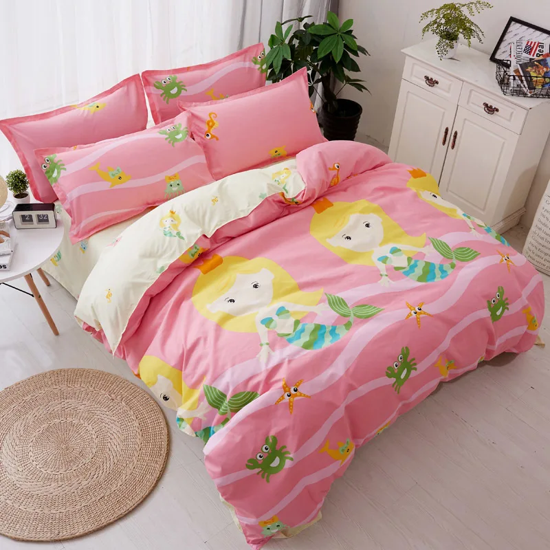 Cute Cartoon Soft Duvet Cover Bedclothes