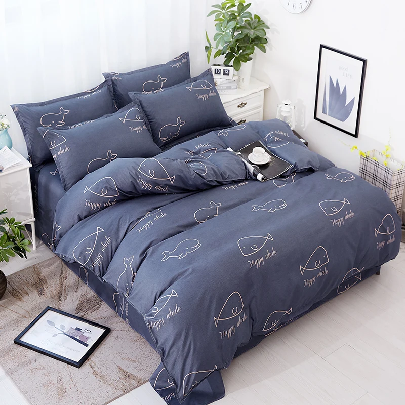 Cute Cartoon Soft Duvet Cover Bedclothes