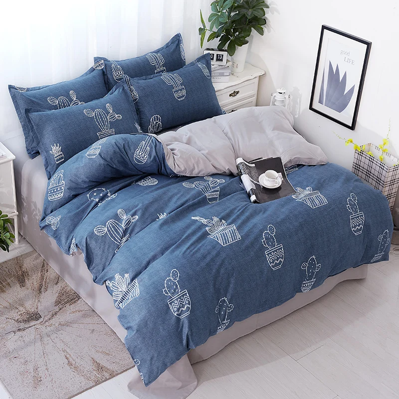 Cute Cartoon Soft Duvet Cover Bedclothes