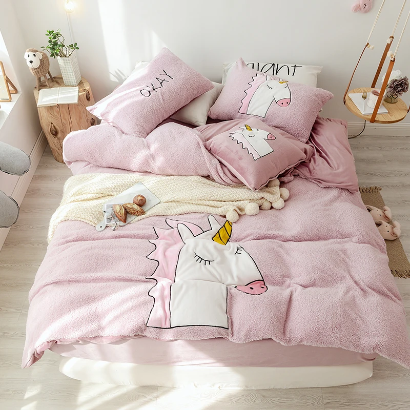 Princess Penguin Duvet Cover Bed Set
