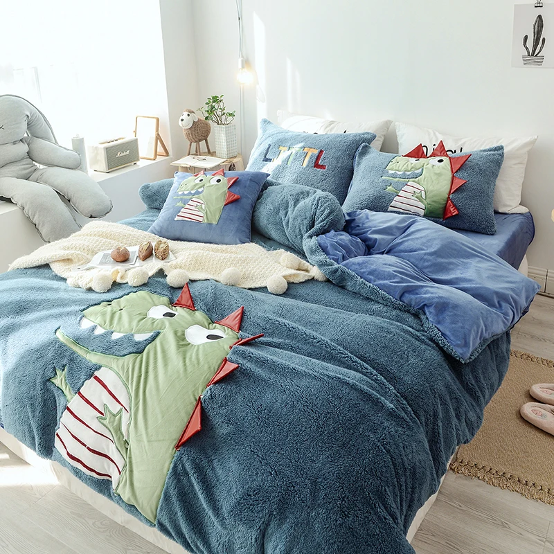 Princess Penguin Duvet Cover Bed Set