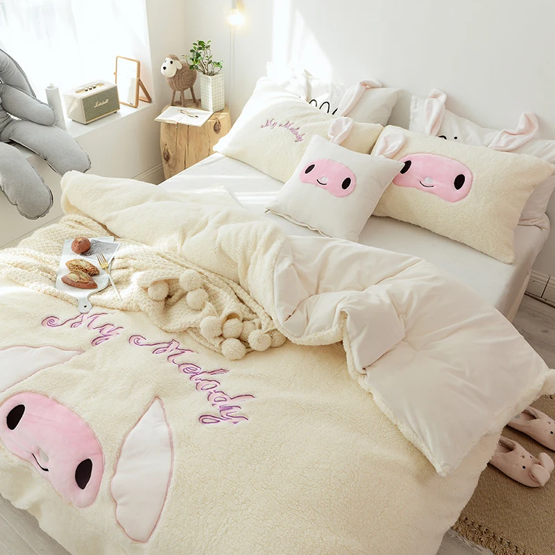 Princess Penguin Duvet Cover Bed Set