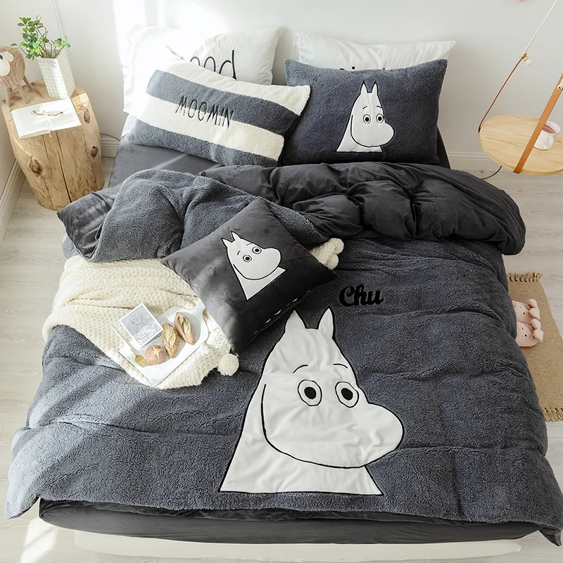 Princess Penguin Duvet Cover Bed Set