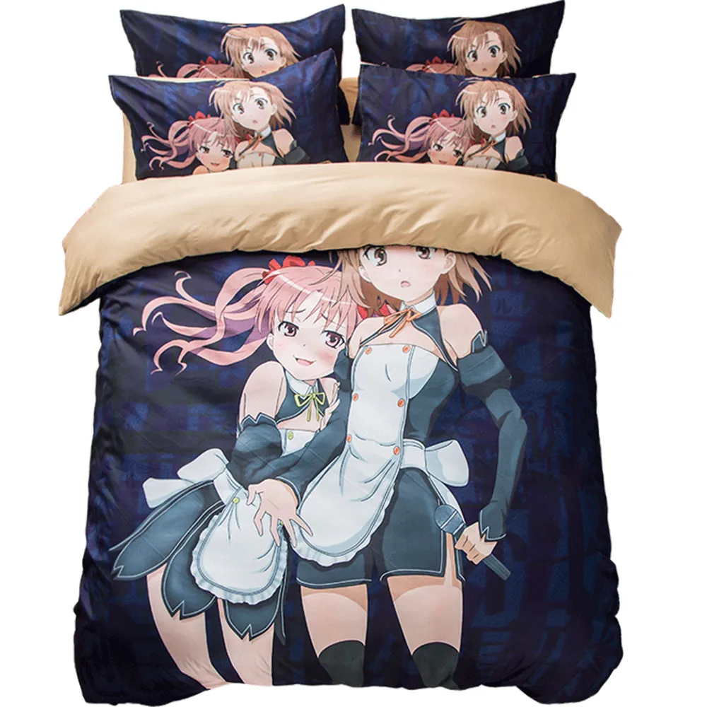 Anime Cartoon Kawaii 3D Duvet Cover Bedding Set