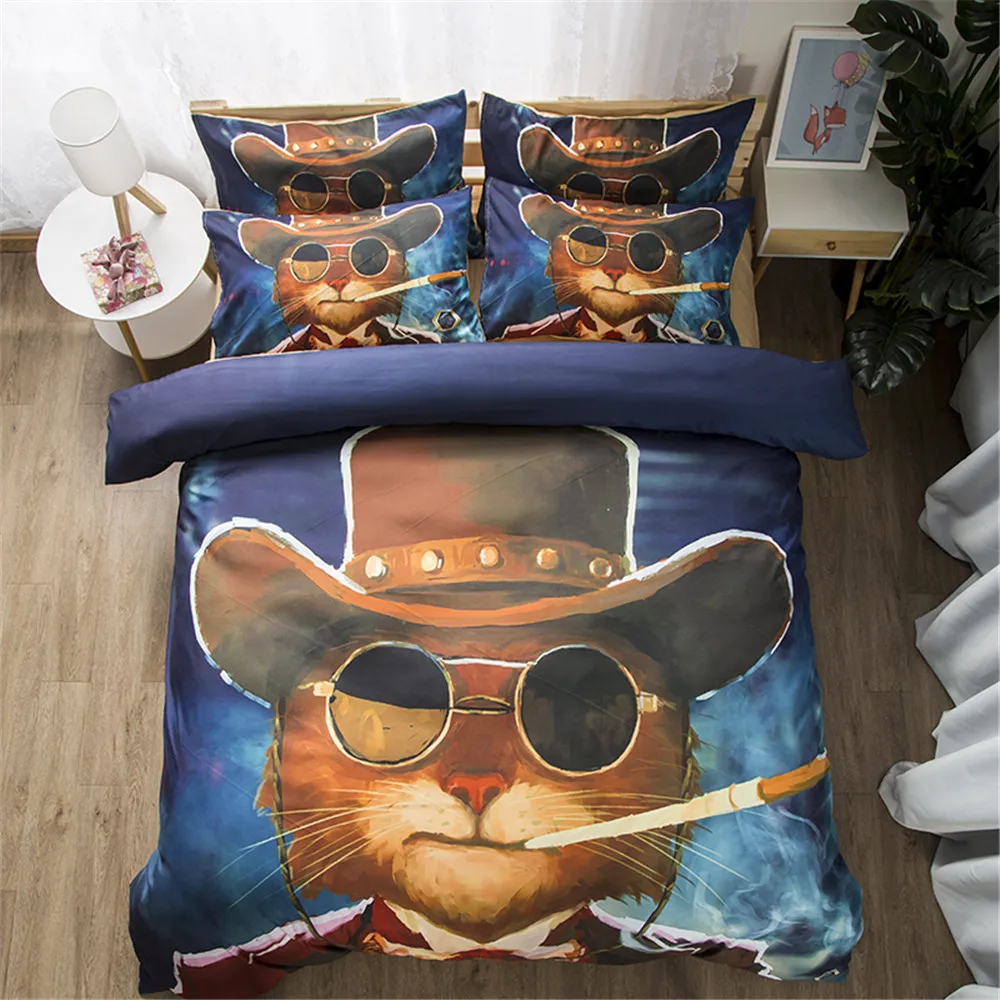 Anime Cartoon Kawaii 3D Duvet Cover Bedding Set