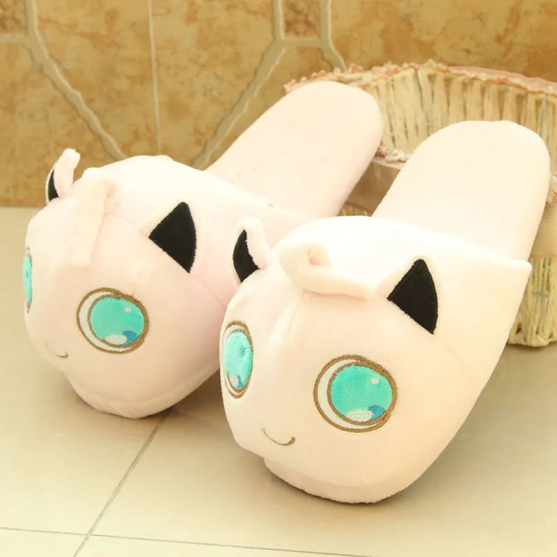 Pokemon Anime Cosplay Plush Warm Shoes For Women