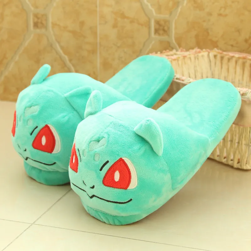 Pokemon Anime Cosplay Plush Warm Shoes For Women