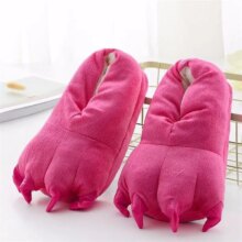 Animal Cartoon Dinosaur Paw Warm Shoes For Kids & Adults Animal Cartoon Dinosaur Paw Warm Shoes For Kids & Adults