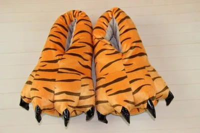 Animal Cartoon Dinosaur Paw Warm Shoes For Kids & Adults