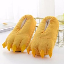Animal Cartoon Dinosaur Paw Warm Shoes For Kids & Adults Animal Cartoon Dinosaur Paw Warm Shoes For Kids & Adults
