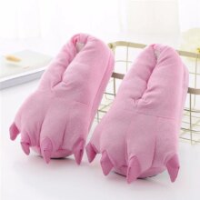 Animal Cartoon Dinosaur Paw Warm Shoes For Kids & Adults Animal Cartoon Dinosaur Paw Warm Shoes For Kids & Adults